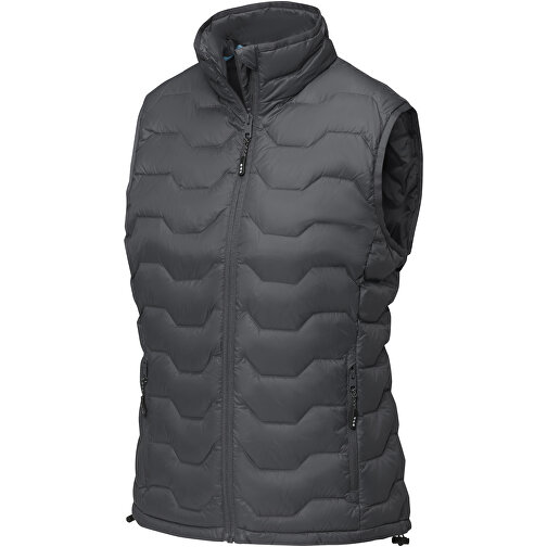 Epidote GRS Isolierter Daunen-Bodywarmer Für Damen Aus Recyceltem Material , storm grey, Dull cire-380T Woven mit wasserabweisendem Finish 100% recyceltes Nylon, GRS-zertifiziert , Padding/filling, Down insulation: Resp, XS, , Bild 1