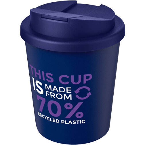 Gobelet recyclé Americano® Espresso Eco de 250 ml avec couvercle anti-déversement, Image 2