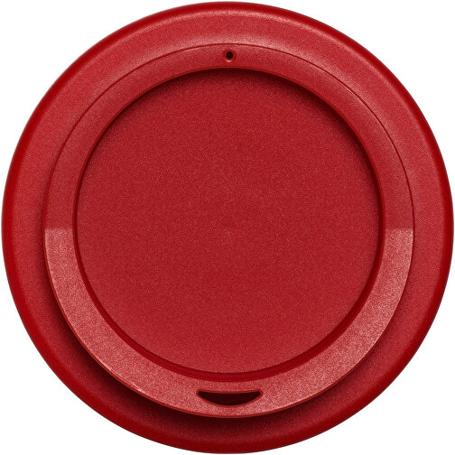 Americano® Eco 350 Ml Recycelter Becher , rot, Recycelter PP Kunststoff, PP Kunststoff, 15,40cm (Höhe), Bild 4