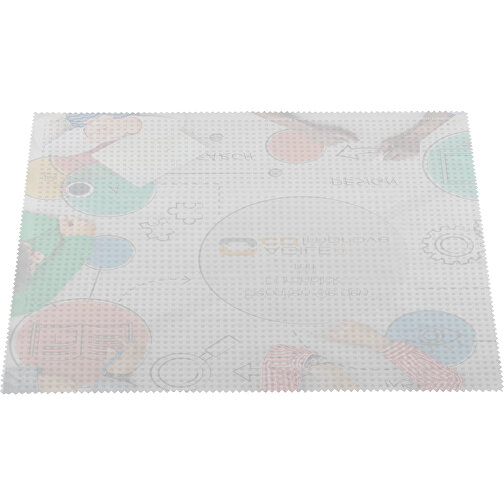 Tapis de souris 4en1 en microfibre, avec picots antidérapants, 20 x 23 cm, sac poly inclus, Image 6