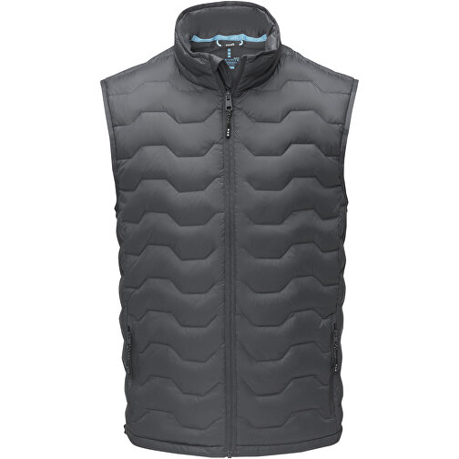 Epidote GRS Isolierter Daunen-Bodywarmer Aus Recyceltem Material Für Herren , storm grey, Dull cire-380T Woven mit wasserabweisendem und daunendichtem Finish 100% recyceltes Nylon, GRS-zertifiziert , Padding/filling, Dow, XL, , Bild 3