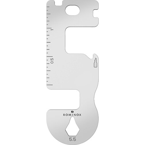 ROMINOX® Shop Tool // Smart - 11 Funktionen , Edelstahl, 6,50cm x 0,14cm x 2,35cm (Länge x Höhe x Breite), Bild 6