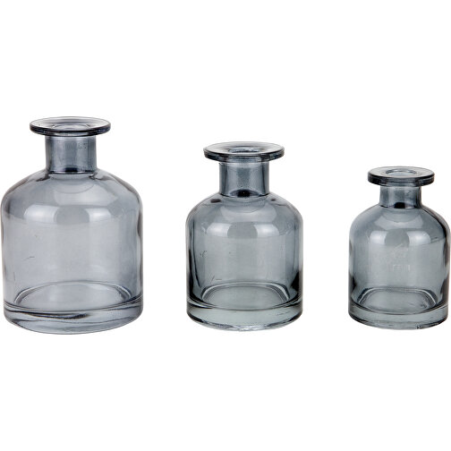 ROMINOX® 3er Vasen-Set // Flora , Glas, 20,00cm x 11,20cm x 8,00cm (Länge x Höhe x Breite), Bild 3