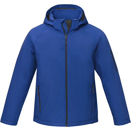 Notus Wattierte Softshell Herrenjacke , blau, Mechanisches Stretch Woven 100% Polyester, 250 g/m2, Padding/filling, Taft 100% Polyester, L, , Bild 3