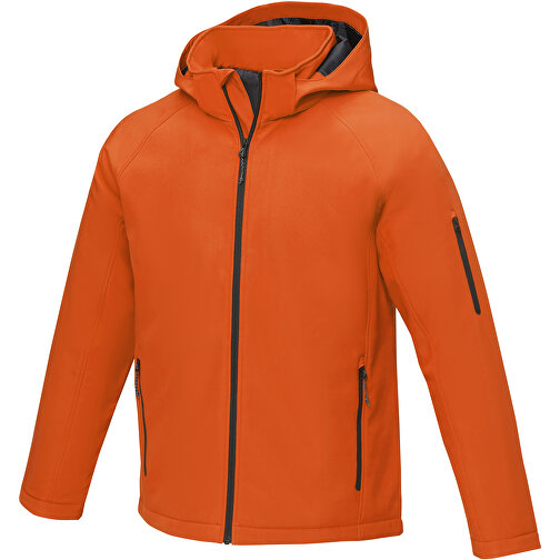 Notus Wattierte Softshell Herrenjacke , orange, Mechanisches Stretch Woven 100% Polyester, 250 g/m2, Padding/filling, Taft 100% Polyester, XXL, , Bild 1