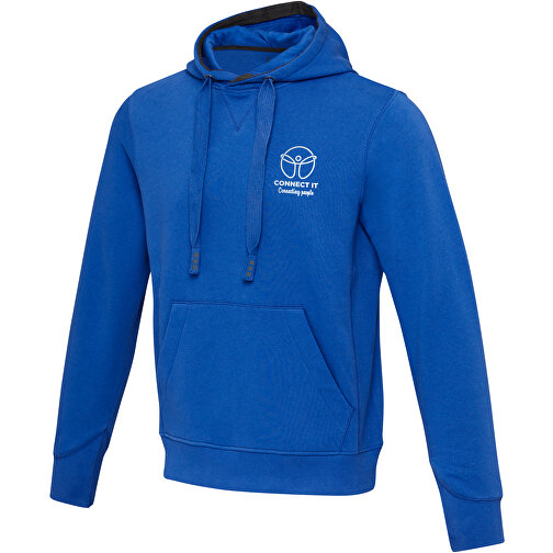 Laguna Unisex Hoodie , blau, Strick 80% BCI Baumwolle, 20% Polyester, 300 g/m2, XXL, , Bild 2