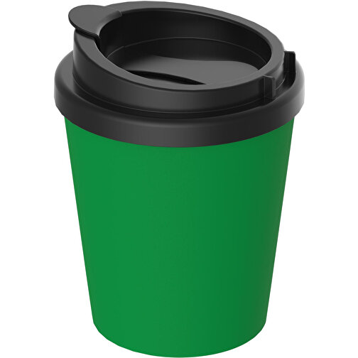 Kaffeebecher 'PremiumPlus' Small , standard-grün/schwarz, Kunststoff, 12,00cm (Höhe), Bild 1