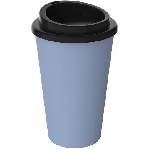 Bio-Kaffeebecher 'Premium' , kornblume, Kunststoff, 15,50cm (Höhe), Bild 1