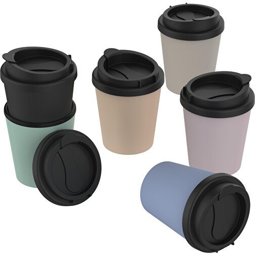 Bio-Kaffeebecher 'PremiumPlus' Small , aprikose, Kunststoff, 12,10cm (Höhe), Bild 2
