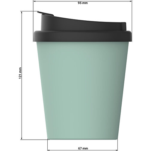 Bio-Kaffeebecher 'PremiumPlus' Small , kornblume, Kunststoff, 12,10cm (Höhe), Bild 3