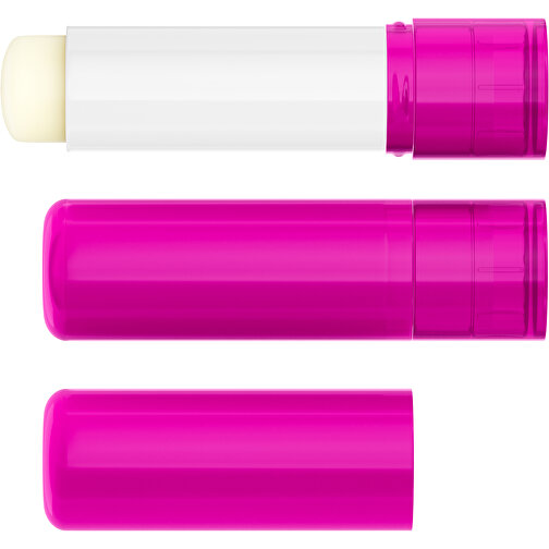 Lippenpflegestift 'Lipcare Original' Mit Polierter Oberfläche , pink, Kunststoff, 6,90cm (Höhe), Bild 4