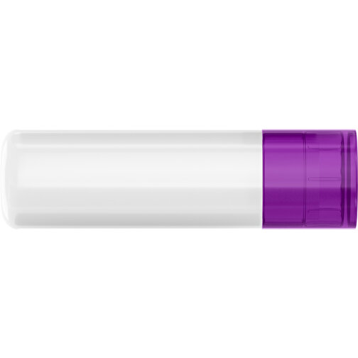 Lippenpflegestift 'Lipcare Original' Mit Polierter Oberfläche , weiß / violett, Kunststoff, 6,90cm (Höhe), Bild 2