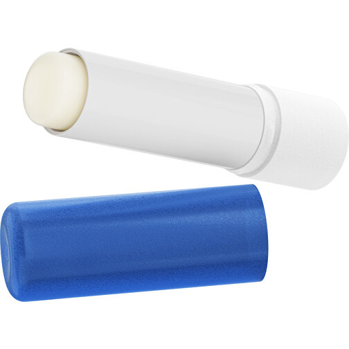 Lippenpflegestift 'Lipcare Original' Mit Gefrosteter Oberfläche , blau / weiss, Kunststoff, 6,90cm (Höhe), Bild 1