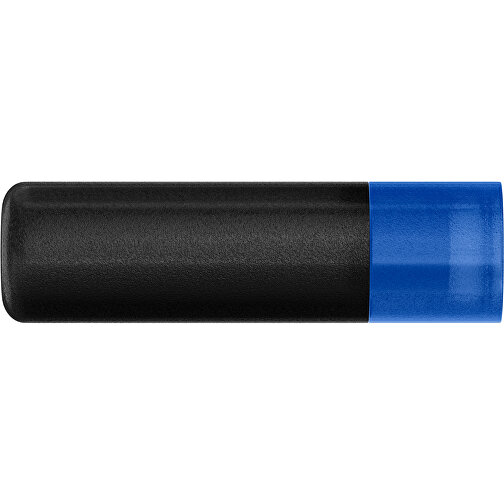 Lippenpflegestift 'Lipcare Original' Mit Gefrosteter Oberfläche , schwarz / blau, Kunststoff, 6,90cm (Höhe), Bild 2