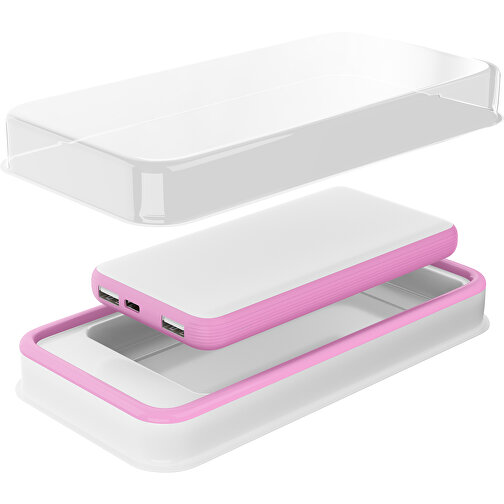 Dual Powerbank CustomColor con caricabatterie wireless incluso, Immagine 2