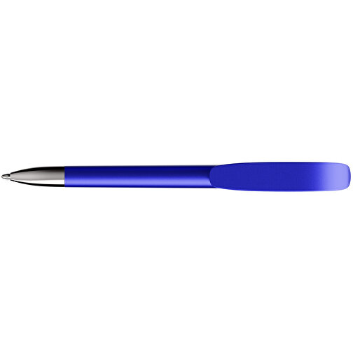 BIC® Super Clip Glacé Advance Siebdruck , BiC, blau glacé, Kunststoff|Metall, 14,40cm x 1,20cm (Länge x Breite), Bild 3