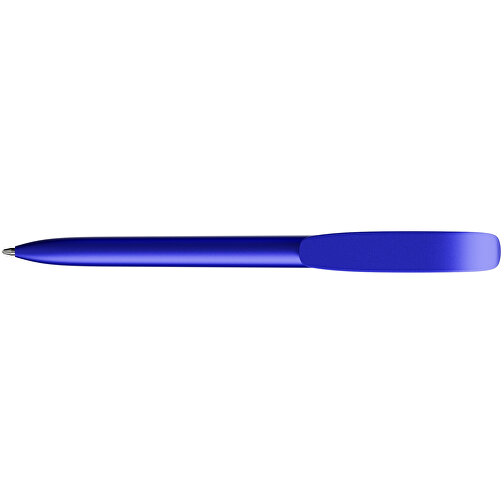 BIC® Super Clip Glacé Siebdruck , BiC, blau glacé, Kunststoff, 14,40cm x 1,20cm (Länge x Breite), Bild 3