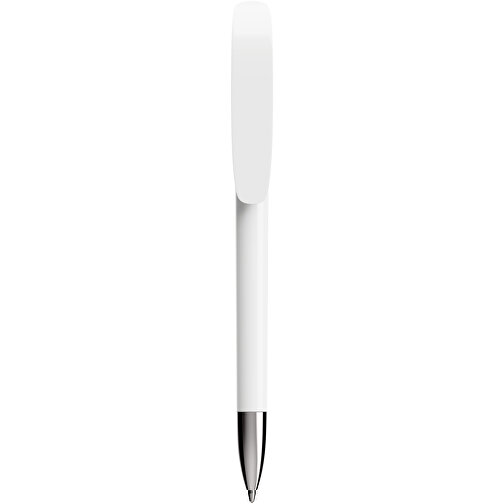 BIC® Super Clip Advance Kugelschreiber Digital , BiC, weiß, Metall|Kunststoff, 14,40cm x 1,20cm (Länge x Breite), Bild 1
