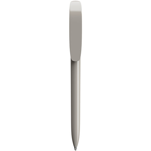 BIC® Super Clip Kugelschreiber Siebdruck , BiC, grau, Kunststoff, 14,40cm x 1,20cm (Länge x Breite), Bild 1