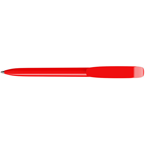 BIC® Super Clip Kugelschreiber Siebdruck , BiC, rot, Kunststoff, 14,40cm x 1,20cm (Länge x Breite), Bild 3