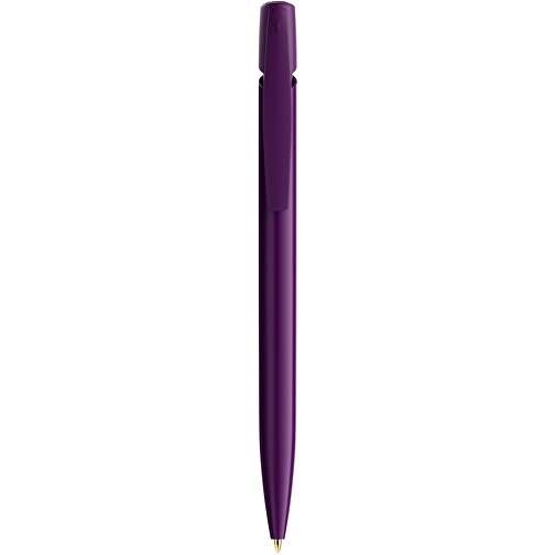 BIC® Media Clic Kugelschreiber Siebdruck , BiC, lila, Kunststoff, 14,70cm x 1,30cm (Länge x Breite), Bild 1