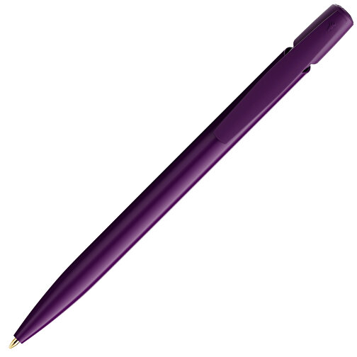 BIC® Media Clic Kugelschreiber Siebdruck , BiC, lila, Kunststoff, 14,70cm x 1,30cm (Länge x Breite), Bild 2
