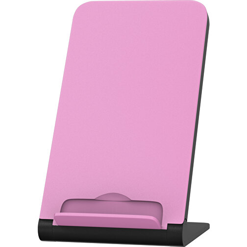 WirelessView - Der Klapp-Ständer Mit Kabellosem Ladegerät , rosa / schwarz, Kunststoff, 13,60cm x 1,30cm x 7,30cm (Länge x Höhe x Breite), Bild 2