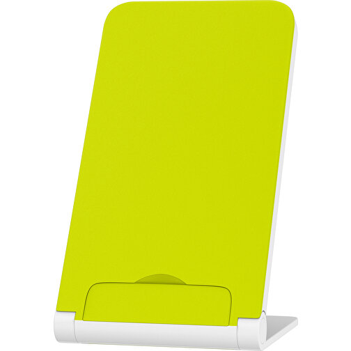 WirelessView - Der Klapp-Ständer Mit Kabellosem Ladegerät , hellgrün / weiß, Kunststoff, 13,60cm x 1,30cm x 7,30cm (Länge x Höhe x Breite), Bild 1