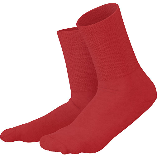 Boris - Die Premium Tennis Socke , weinrot, 85% Natur Baumwolle, 12% regeniertes umwelftreundliches Polyamid, 3% Elastan, 36,00cm x 0,40cm x 8,00cm (Länge x Höhe x Breite), Bild 1