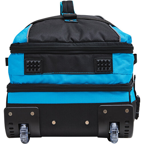 Trolley-Reisetasche BoGi S , blau, schwarz, 600D Polyester / Rib Stop, 48,00cm x 25,00cm x 34,00cm (Länge x Höhe x Breite), Bild 7