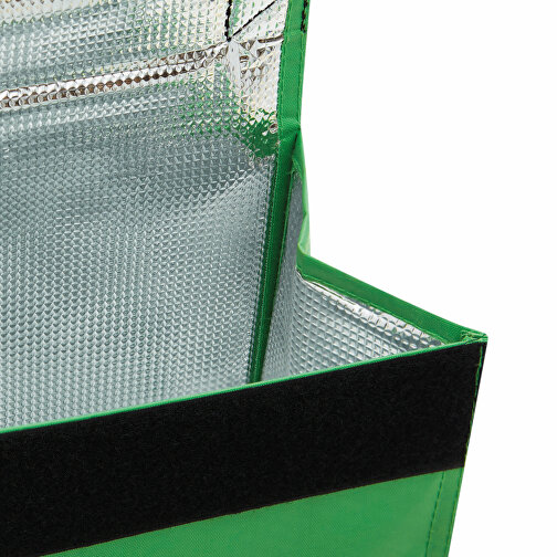 Kühltasche KODIAK , hellgrün, 420D Polyester / PVC, 20,50cm x 25,00cm x 14,00cm (Länge x Höhe x Breite), Bild 6