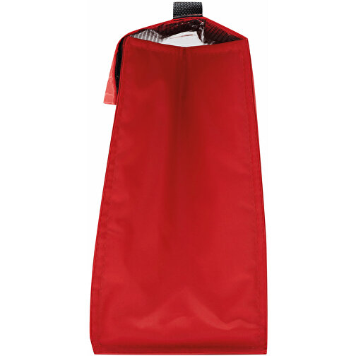 Kühltasche KODIAK , rot, 420D Polyester / PVC, 20,50cm x 25,00cm x 14,00cm (Länge x Höhe x Breite), Bild 3