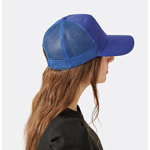 5-Panel-Cap FASTBALL , royalblau, Baumwolle / Polyester, , Bild 15