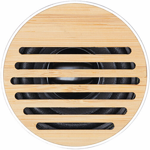 Wireless-Lautsprecher PURE SOUND , silber, Aluminium / Bambus, 5,10cm (Länge), Bild 4