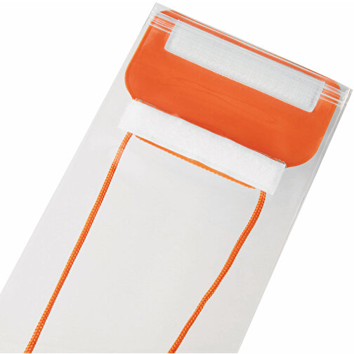 Telefon-Tasche SMART SPLASH XL , orange, PVC, frei von Phthalaten, 24,00cm x 9,50cm (Länge x Breite), Bild 7