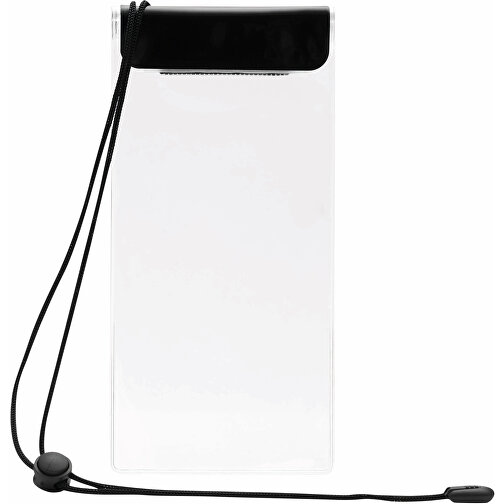 Telefon-Tasche SMART SPLASH XL , schwarz, PVC, frei von Phthalaten, 24,00cm x 9,50cm (Länge x Breite), Bild 2