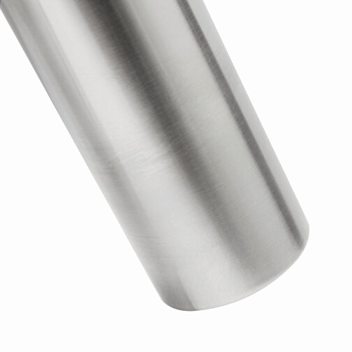 Vakuum-Trinkflasche ECO FLAVOUR , silber, Edelstahl / Bambus / Silikon, 22,30cm (Länge), Bild 7