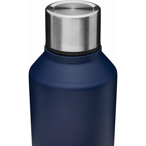 Vakuum-Trinkflasche RICH FLAVOUR , marineblau, Edelstahl / PP / Silikon, 25,30cm (Länge), Bild 4