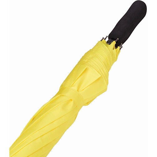 Automatischer Windproof-Golfschirm PASSAT , gelb, Metall / Fiberglas / Polyester, , Bild 6