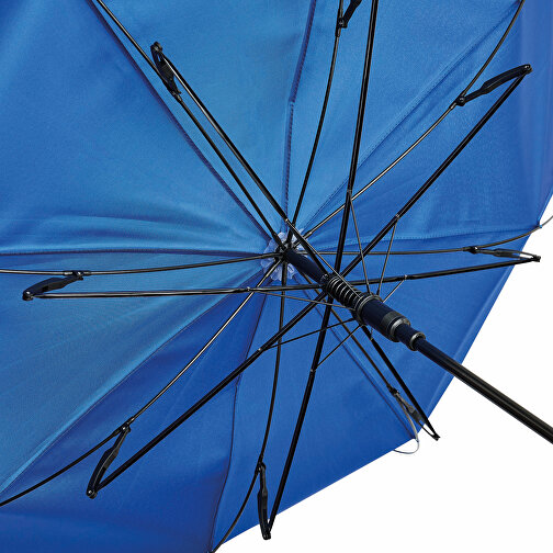 Windproof-Stockschirm WIND , blau, Metall / Fiberglas / Polyester, , Bild 7
