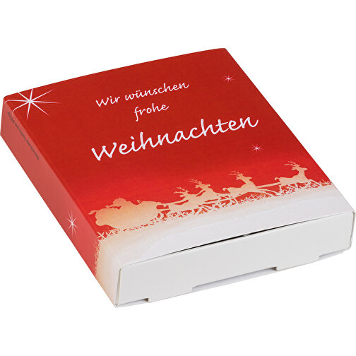 Backförmchen Premium-Box - Xmas - Herz + Glocke , Papier, Edelstahl, 8,10cm x 1,50cm x 9,20cm (Länge x Höhe x Breite), Bild 2