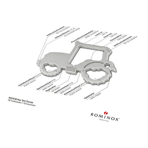 ROMINOX® Nøgleværktøj // Traktor - 18 funktioner (Traktor), Billede 2