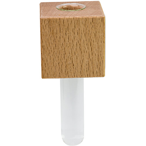 Mini-Vase Magnet - Mit Digitaldruck , Papier, Holz, Glas, Magnet, 4,00cm x 10,00cm x 4,00cm (Länge x Höhe x Breite), Bild 5