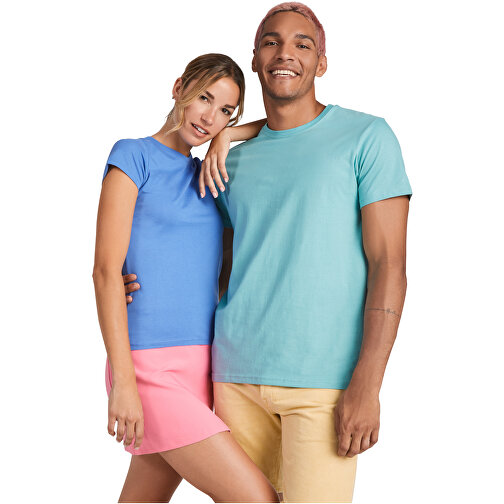 Capri T-Shirt Für Damen , oasis green, Single jersey Strick 100% Baumwolle, 170 g/m2, 3XL, , Bild 5