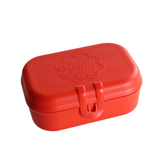 PASCAL S Lunchbox , Koziol, nature red, Organic Bio-Circular, 15,10cm x 6,00cm x 10,80cm (Länge x Höhe x Breite), Bild 3