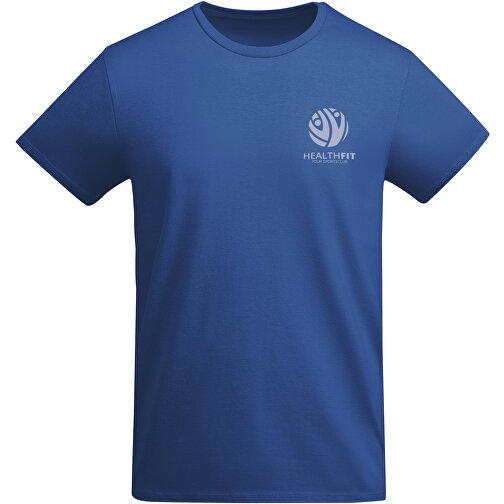Breda T-Shirt Für Herren , royal, Single jersey Strick 100% Bio Baumwolle, 175 g/m2, L, , Bild 2