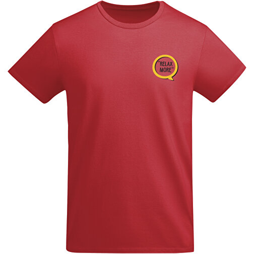 Breda T-Shirt Für Herren , rot, Single jersey Strick 100% Bio Baumwolle, 175 g/m2, 2XL, , Bild 2