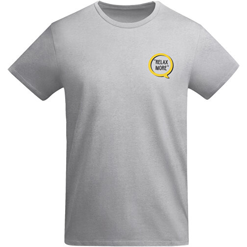 Breda T-Shirt Für Herren , marl grey, Single jersey Strick 100% Bio Baumwolle, 175 g/m2, 2XL, , Bild 2