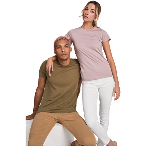 Breda T-Shirt Für Herren , marl grey, Single jersey Strick 85% Bio Baumwolle, 15% Viskose, 175 g/m2, XL, , Bild 6