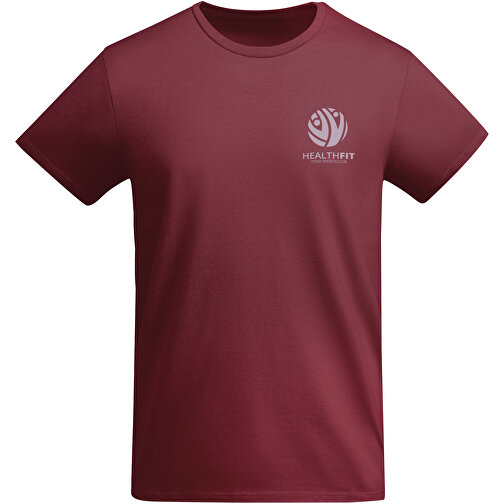 Breda T-Shirt Für Herren , garnet, Single jersey Strick 100% Bio Baumwolle, 175 g/m2, 3XL, , Bild 2